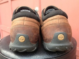 TIMBERLAND SMART COMFORT MEN LEATHER CASUAL BROWN SHOES SIZE 12M STYLE 88051
