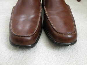 COLE HAAN ~ MEN’S NIKE AIR BROWN LEATHER LOAFERS SLIP ONS SHOES 12M ~  NICE!