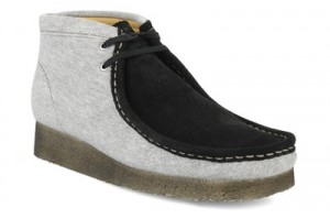 Clarks Originals Wallabee (Grey Combi Suede 10.5)