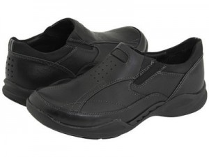 NEW Mens Clarks Wave “Path” Black  Shoes # 71823