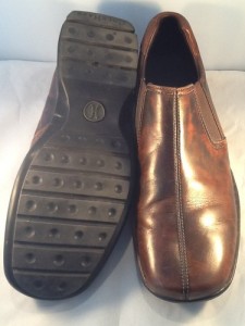 COLE HAAN Mens Brown Leather Slip On Size 9.5 M Medium