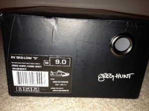 Vans Syndicate Greg Hunt AV SK8-LOW “S”