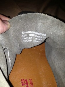 Clarks wallabee green camoflage suede size 9m MENS