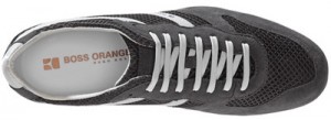 New. $150 Hugo Boss Orange Orlenno Men’s Shoes Size US 10 EU 43 Dark Grey