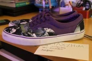 supreme vans 10.5 purple ari marcopoulos nike sb wtaps