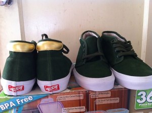 Supreme Vans Forest Green Suede Chukka Cdg Pcl Floral Mens 7