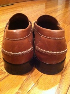 Mens Cole Haan Saddle Tan Loafers Slip Ons Size 10 D