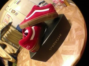 Golf Wang Vans Syndicate ODD FUTURE Red Gum 8 OLD SKOOL