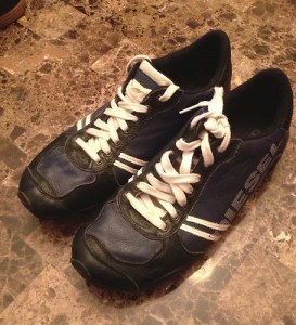 mens diesel shoes 9.5 Excellent Used Condition