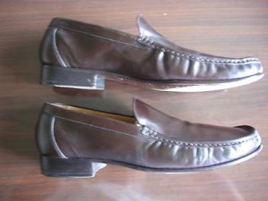Cole Haan Men Brown Loafer Leather 11 M Great Preowned Condition