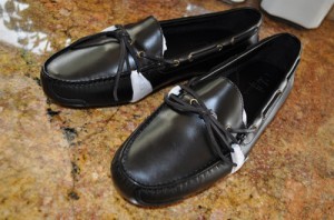 New Cole Haan BLACK GUNNISON DRIVING Shoes size 12 $148