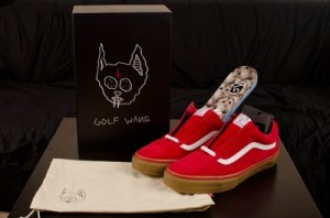 Vans Syndicate Odd Future Old Skool Tyler Golf Wang Wolf Gang Wtaps Supreme Red