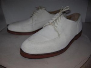 COLE HAAN BEIGE BUCK SUEDE RED SOLE MEN’S SHOES 13 M