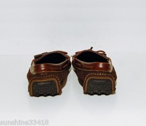 Men’s Cole Haan Brown Sued / Leather Driving mocs moccasins shoes 12 M
