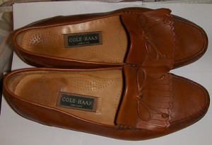 COLE HAAN Mens 11M Moccasins Slip On Casual Leather Shoes Loafers