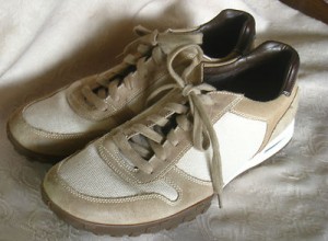 Cole Haan Nike Air Leather suede Canvas Lace up Shoes Mens 12 M