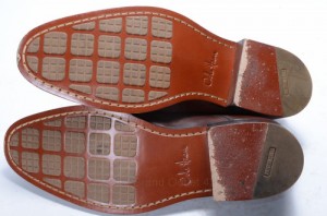 COLE HAAN 11 M dark brown leather C08191 PLAIN TOE OXFORD lace-up casual shoe