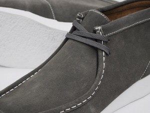 Clarks Padmore Boots Grey/White Casual Shoes 30564 Mens