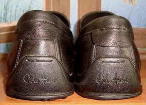 COLE HAAN ~ MENS NIKE AIR BLACK GLOVE SOFT LEATHER DRIVING LOAFERS SZ 10M
