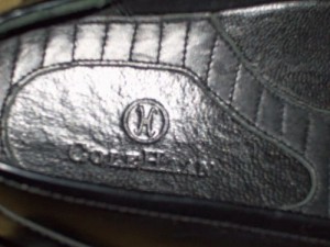 Mens Black Cole Haan Nike Air Loafers Sz 9 M Sweet !