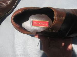 MENS NIKE COLE HAAN CASUAL LEATHER MOC SHOES 11 M