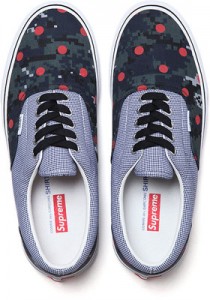 Supreme CDG Vans Eras Navy Size 9 Comme Des Garcons PCL Box Logo DISCOUNT AVAIL