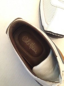 Cole Haan Nike Air $190 Men’s White Leather Casual/Dress Sneaker Shoes Size 15 M