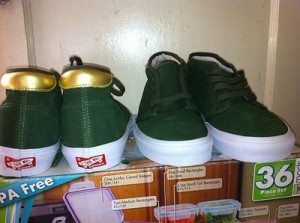 Supreme Vans Forest Green Suede Chukka Cdg Pcl Floral Mens 6.5