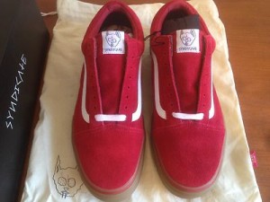 Vans Syndicate Old Skool Pro “S” – Wolf Gang / Red/ Gum – Size 9.0