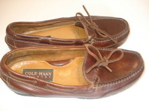 COLE HAAN COUNTRY Brown  Driving Moccasins Shoes slip-on Loafers for men. Sz 8M