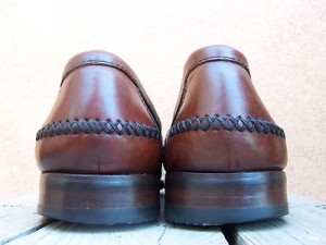 Cole Haan Mens Dress Shoe Size 11.5M Black Brown Leather Casual Slip On Loafers