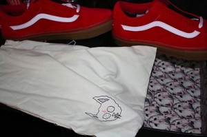 Tyler The Creator Golf Wang Syndicate Vans Red 9.0 Old Skool Pro “S” Odd Future