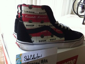 Vans Supreme Campbell Sk8 Black Red