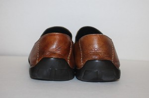 Hugo Boss Mens Brown Leather Loafers 9