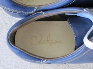 Cole Haan Leather Sneaker Navy Blue size 13