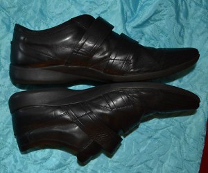 MEN’S HUGO BOSS SNEAKER SHOES BLACK COLOR SZ.48 USA 13.5 MADE ITALY