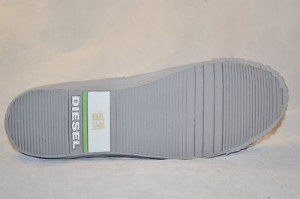 Diesel FANCY MID Mens CASUAL Tennis shoes Sneakers SIZE 12 NEW WHITE PALOMA GRAY