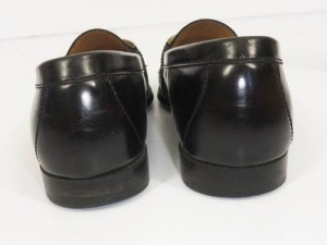 Cole Haan Nike Air Bit Loafers Black Brass Mens Slip On Shoes 9 M
