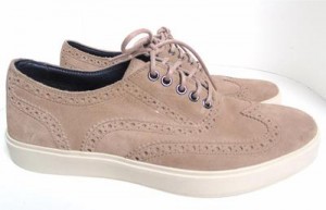 COLE HAAN 9.5 M “BERGEN” SUEDE CASUAL WINGTIP SNEAKERS $148 EUC!
