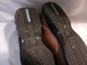 MENS NIKE AIR COLE HAAN CASUAL LEATHER SHOES MED RUSTIC BROWN #C04048