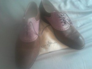 Mens size 9.5 Cole Haan shoes with Nike Air