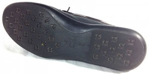 COLE HAAN Mens 2 Tone BLACK BROWN LEATHER Easy Slip On Loafers Shoes SIZE 10 B