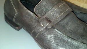 Men’s Hugo Boss Brown Leather Loafers – Italy – Size 9 UK 10 US. Vibram Soles