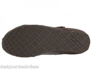 NEW MEN’S DIESEL KEEP LEATHER BROWN COFFEE BEAN CASUAL SHOES SIZE 10.5 11 12 13