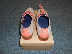 New Cole Haan Air Colton Saddle Ginger Snap/Orange Size 10-1/2 M