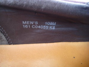 COLE HAAN BROWN LEATHER SLIP ON LOAFERS SIZE 10.5 MEDIUM