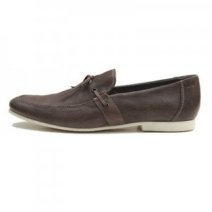 $325 Hugo Boss ITALY Brown Loafers Dress Mens Shoes 11 44 Casual 11.5 44.5 NIB