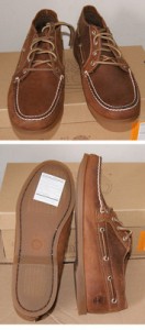 NEW AUTHENTIC TIMBERLAND MEN’S BRIG 4-EYE BOAT SHOE US 10