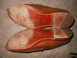 Cole Haan Mens Tan Leather Penny Loafers Size 10 M