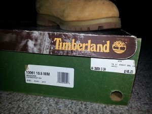 Timberland Premium 6″ Boot Wheat Mens 10.5 Excellent Condition